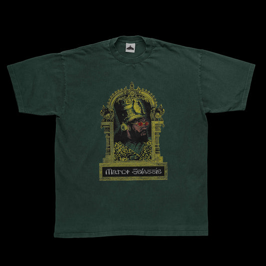 Marci Selassie (Green T-Shirt)