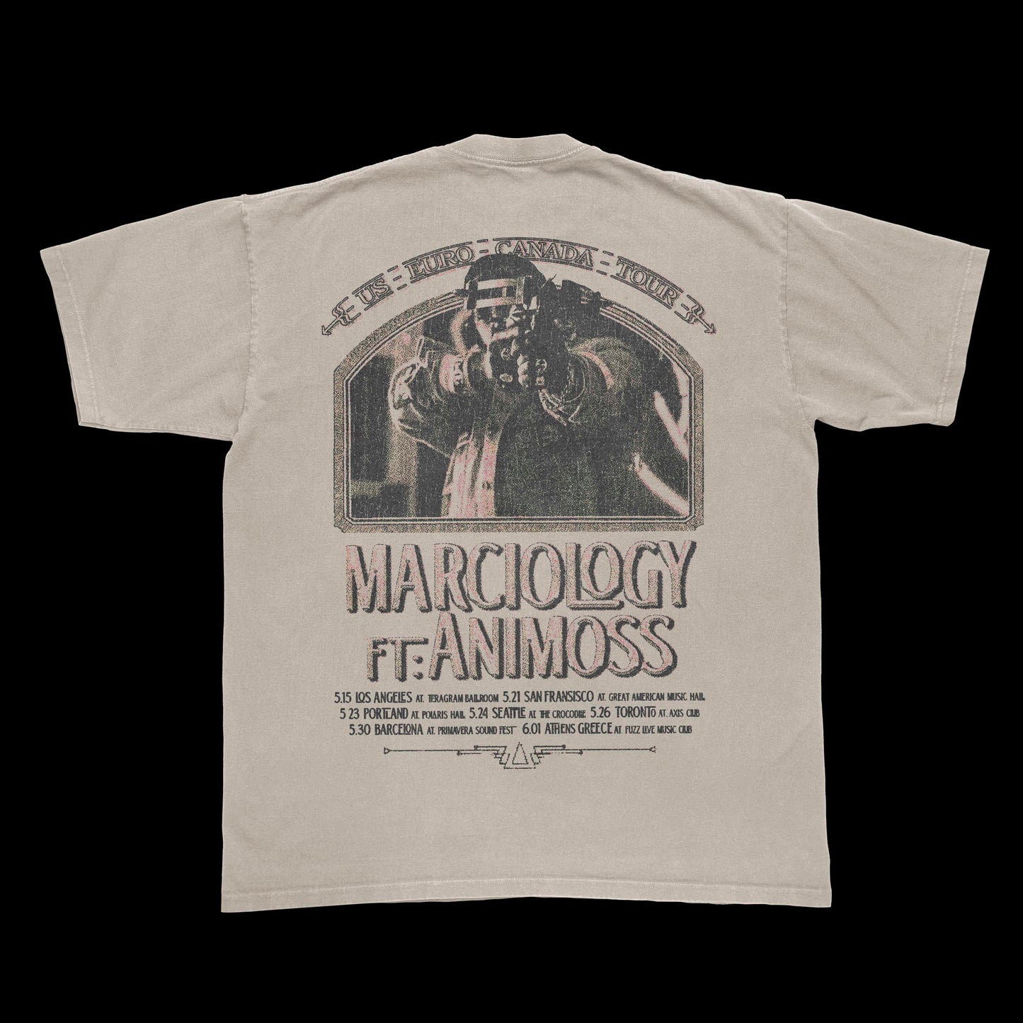 Marciology Tour Tee '24 (Mushroom T-Shirt)