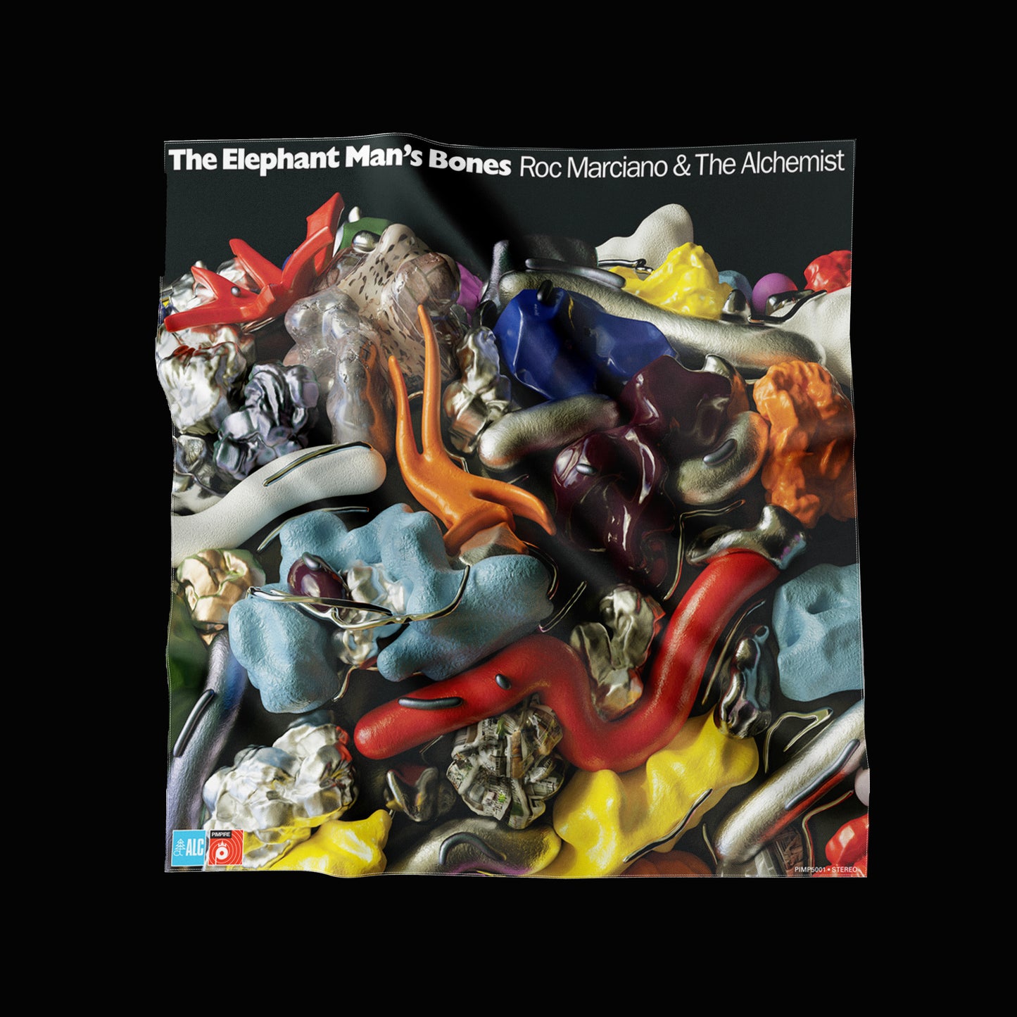 Elephant Man's Bones Cover Artwork (Bandana)