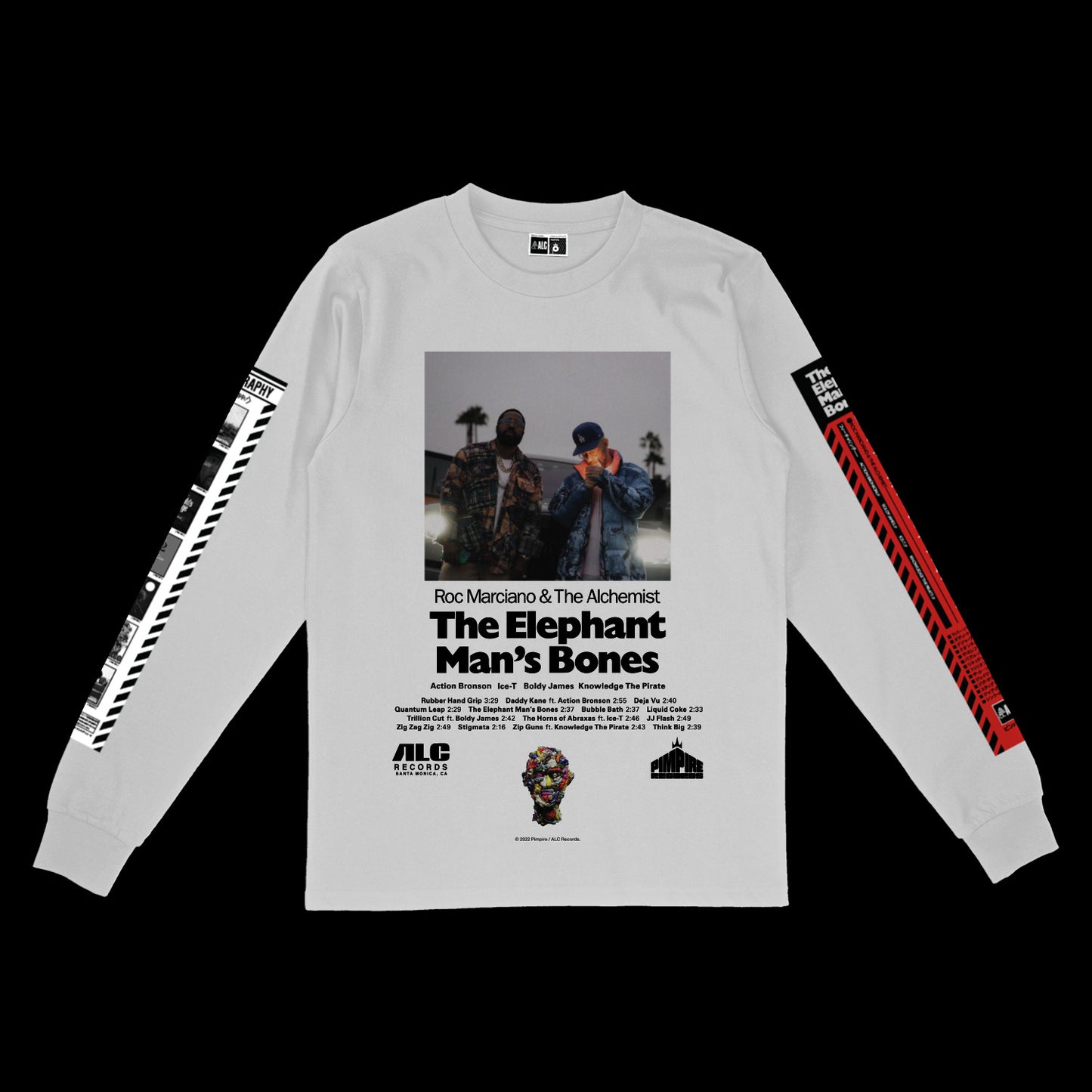 Obi Sleeves (White Longsleeve Shirt)