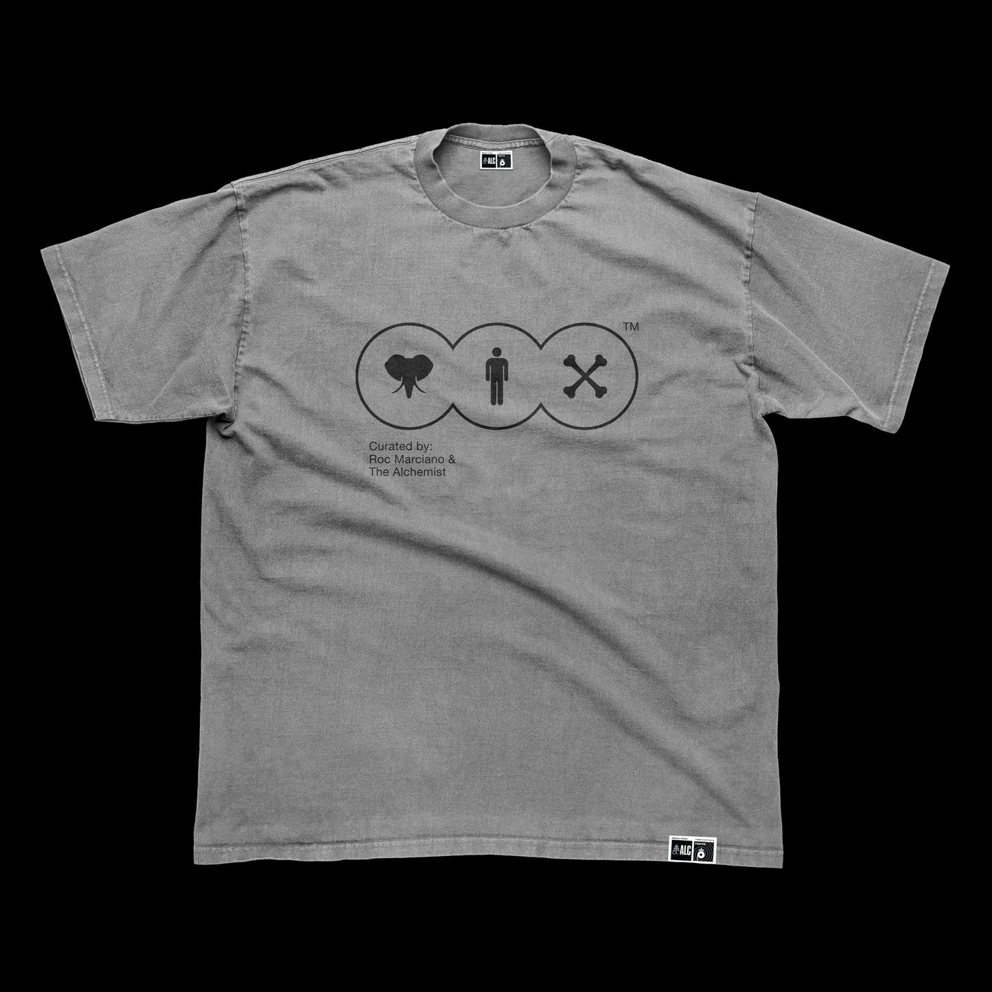 Elephant Sniper (Grey Shortsleeve Shirt)
