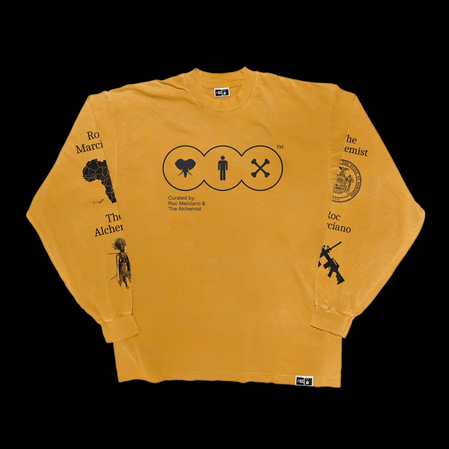 Presenting.. The Elephant Man's Bones (Yellow Longsleeve Shirt)