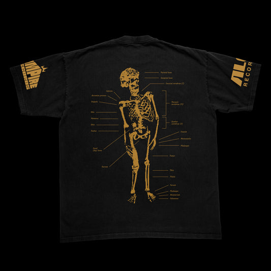 Bones (Black Shortsleeve Shirt)