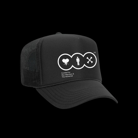 EMB Icons (Black Trucker Hat)